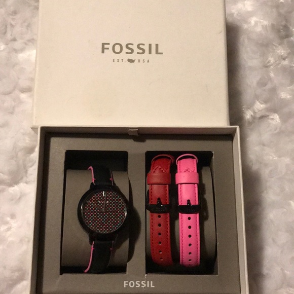 Fossil watch set